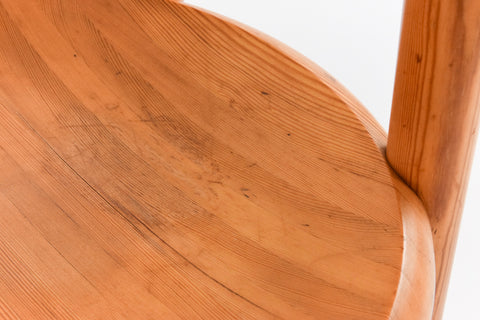 Vintage Single Pine Dining Chair by Rainer Daumiller