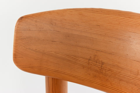 Vintage Single Pine Dining Chair by Rainer Daumiller