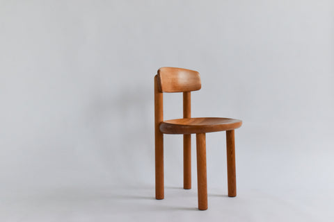 Vintage Single Pine Dining Chair by Rainer Daumiller