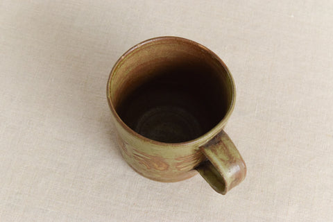 Vintage Single Studio Pottery Mug by Waterside Pottery