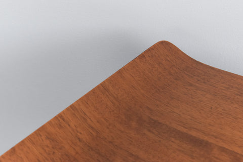 Vintage Small Bent Plywood Mid Century Coffee Table