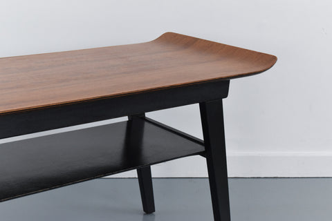 Vintage Small Bent Plywood Mid Century Coffee Table