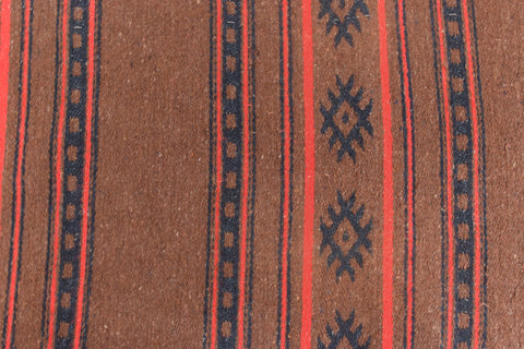 Vintage Small Flat Weave Wool Rug Runner