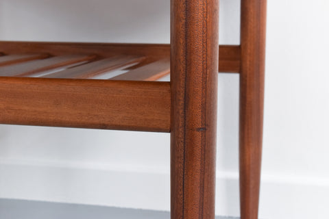 Vintage Small G Plan Teak Coffee Table with Magazine Rack / Shelf