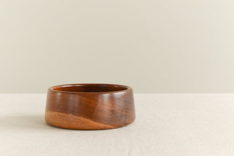 Vintage Small Mid-Century Wooden Bowl / Dish