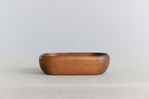 Vintage Small Mid-Century Wooden Bowl / Dish