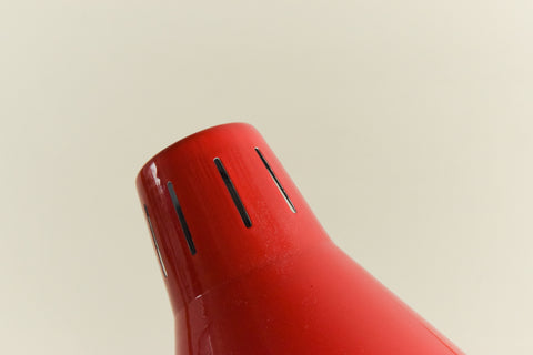 Vintage Small Red Gooseneck Desk Lamp by Searchlight