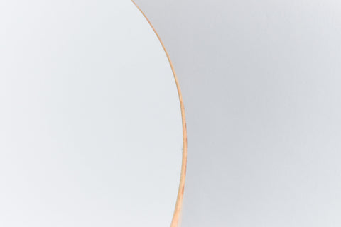 Vintage Small Round White Laminate Top Table by Alvar Aalto for Artek