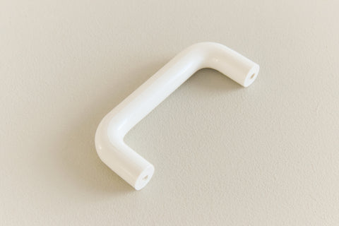 Vintage Small Single Plastic Cupboard / Drawer D Handle