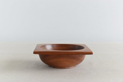 Vintage Small Mid-Century Wooden Bowl / Dish