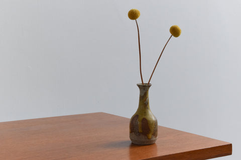 Vintage Small Studio Pottery Ceramic Bud Vase