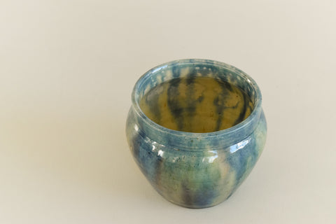 Vintage Small Studio Pottery Stoneware Plant Pot
