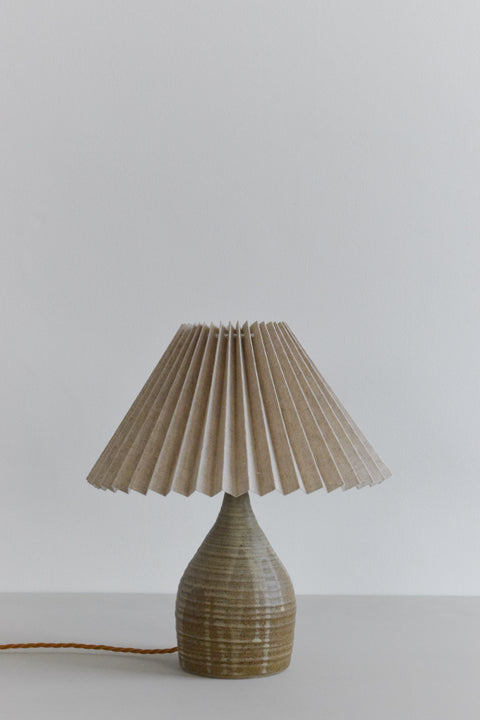 Vintage Small Studio Pottery Table Lamp Base