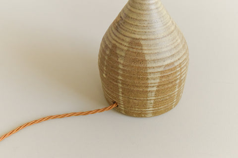 Vintage Small Studio Pottery Table Lamp Base