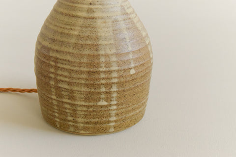Vintage Small Studio Pottery Table Lamp Base