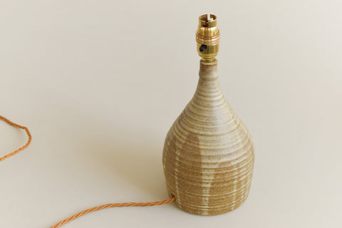 Vintage Small Studio Pottery Table Lamp Base