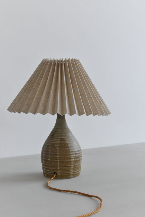 Vintage Small Studio Pottery Table Lamp Base