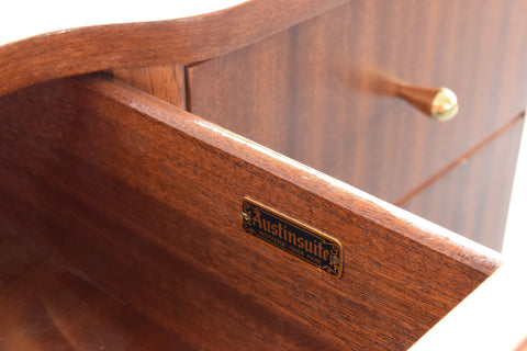 Vintage Small 1950s Teak Austinsuite Desk / Dressing Table