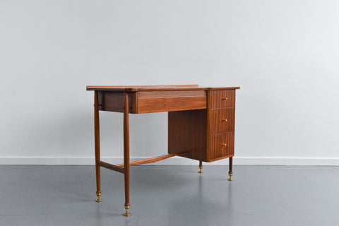 Vintage Small 1950s Teak Austinsuite Desk / Dressing Table