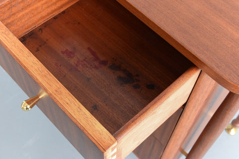 Vintage Small 1950s Teak Austinsuite Desk / Dressing Table
