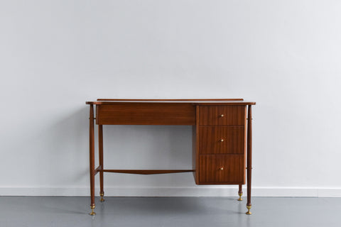 Vintage Small 1950s Teak Austinsuite Desk / Dressing Table