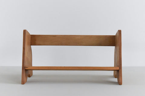Vintage Wooden Handmade Book Rack / Stand
