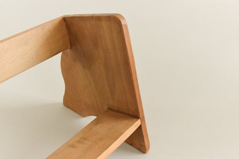 Vintage Wooden Handmade Book Rack / Stand