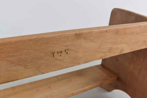 Vintage Wooden Handmade Book Rack / Stand