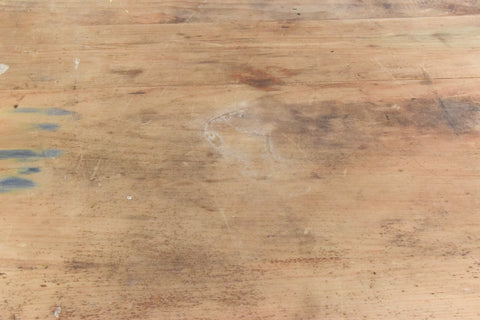 Vintage Small Rustic Wooden Folding Trestle Table