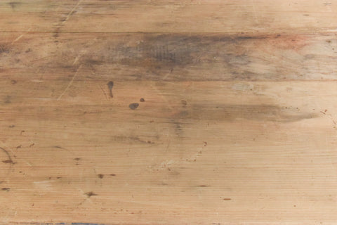 Vintage Small Rustic Wooden Folding Trestle Table