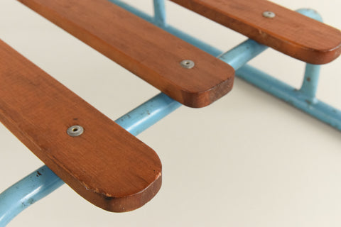 Vintage Small Wooden Slatted Play Way Sledge