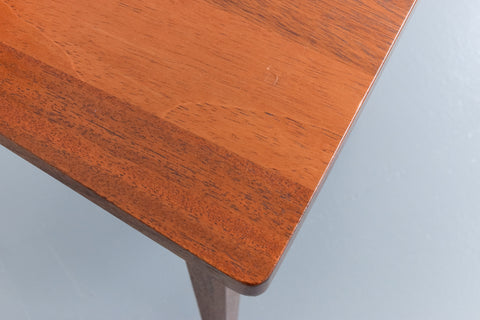 Vintage Solid Teak Spinning Chair