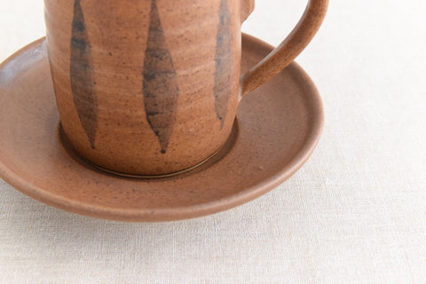 Vintage Studio Pottery Coffee Set by Jill Cookson for Langrigg Pottery