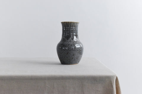 Vintage Studio Pottery Grey Glazed Vase by Youghal Pottery of Ireland