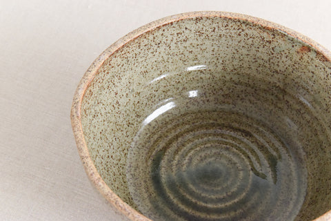 Vintage Studio Pottery Pedestal Bowl
