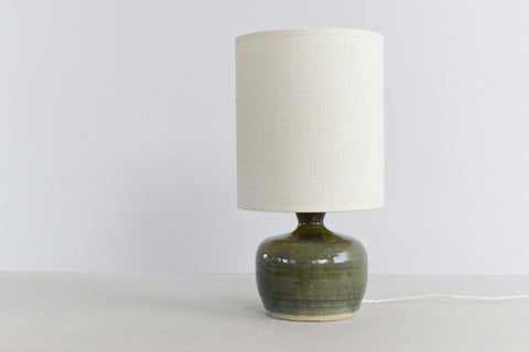Vintage Studio Pottery Table Lamp by Graham Fern Porthleven