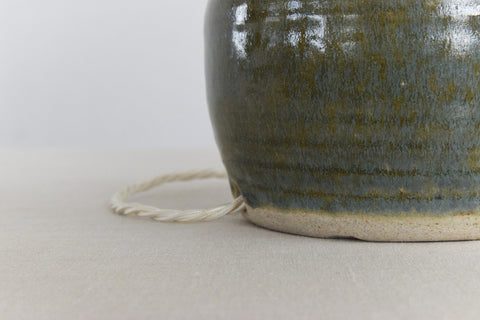 Vintage Studio Pottery Table Lamp by Graham Fern Porthleven