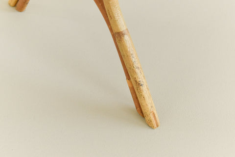 Vintage Bamboo Magazine Rack