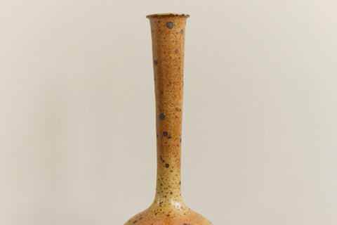 Vintage Tall Studio Pottery Bottle Vase