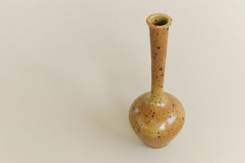 Vintage Tall Studio Pottery Bottle Vase