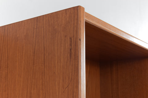 Vintage Tall Teak Danish Shelving Unit / Bookcase by UP Mobelfabrik