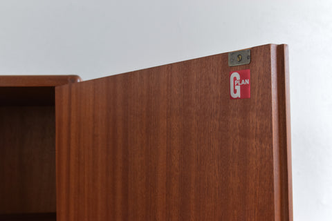Vintage Double Teak Fresco Gentleman's Wardrobe by G Plan