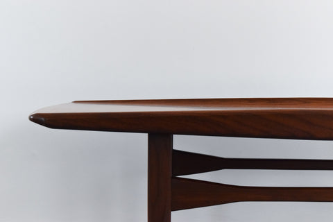 Vintage Long Teak Coffee Table
