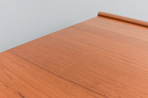 Vintage Teak Coffee Table with Magazine Rack by McIntosh