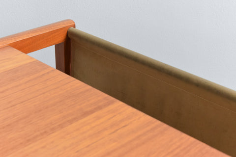 Vintage Teak Coffee Table with Magazine Rack by McIntosh