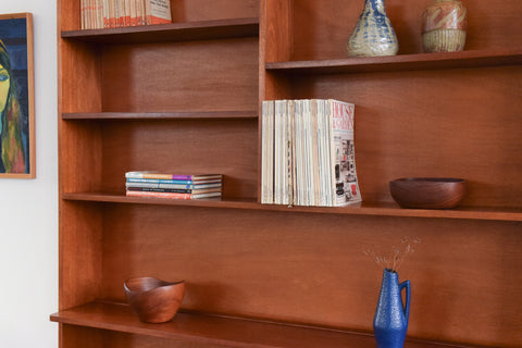 Vintage Teak Shelving Unit / Bookcase