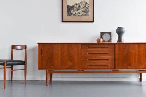 Vintage Teak Troeds Sideboard by Nils Jonsson