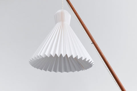 Rare Vintage Danish 1950s Fishing Rod Standing Lamp by Sven Aage Holm Sørensen for Holm Sørensen