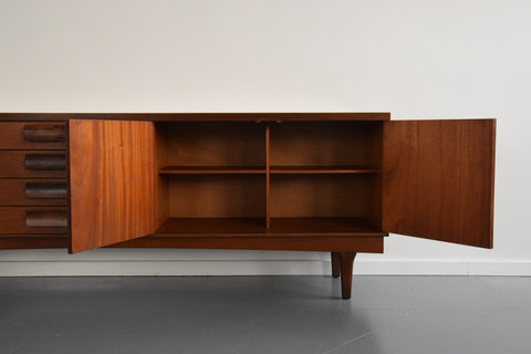 Vintage Teak and Rosewood Sideboard by Bath Cabinet Makers BCM