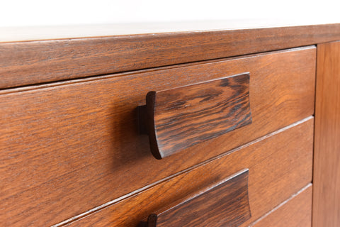 Vintage Teak and Rosewood Sideboard by Bath Cabinet Makers BCM